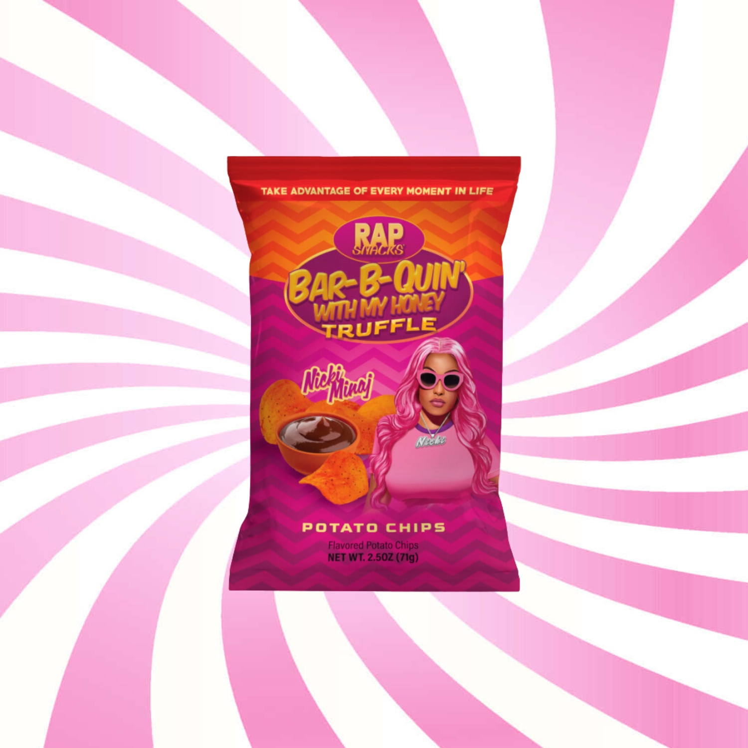 Rap Snacks Nicki Minaj BBQ Honey Truffle (71g)