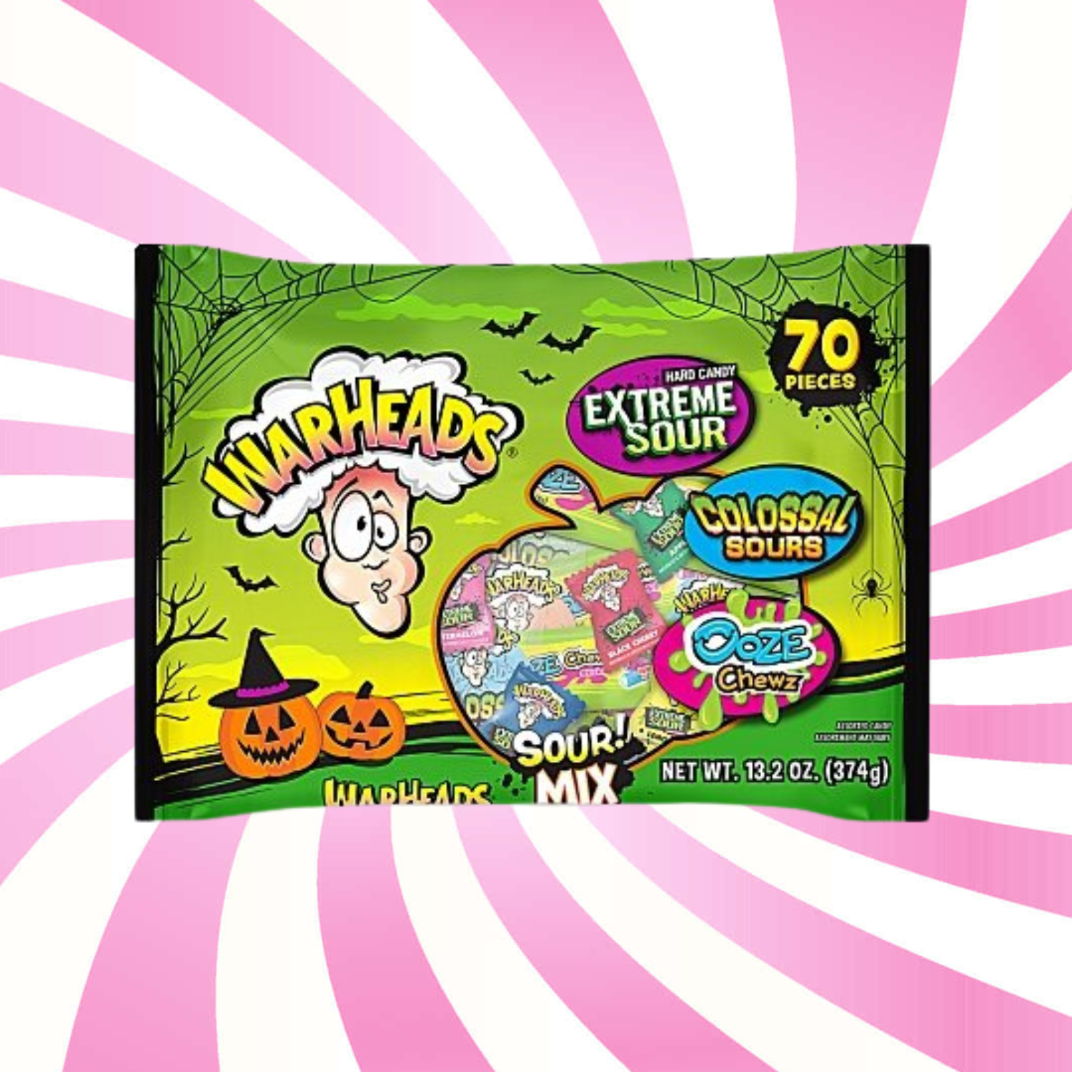 Warheads Sour Halloween Mix 374g