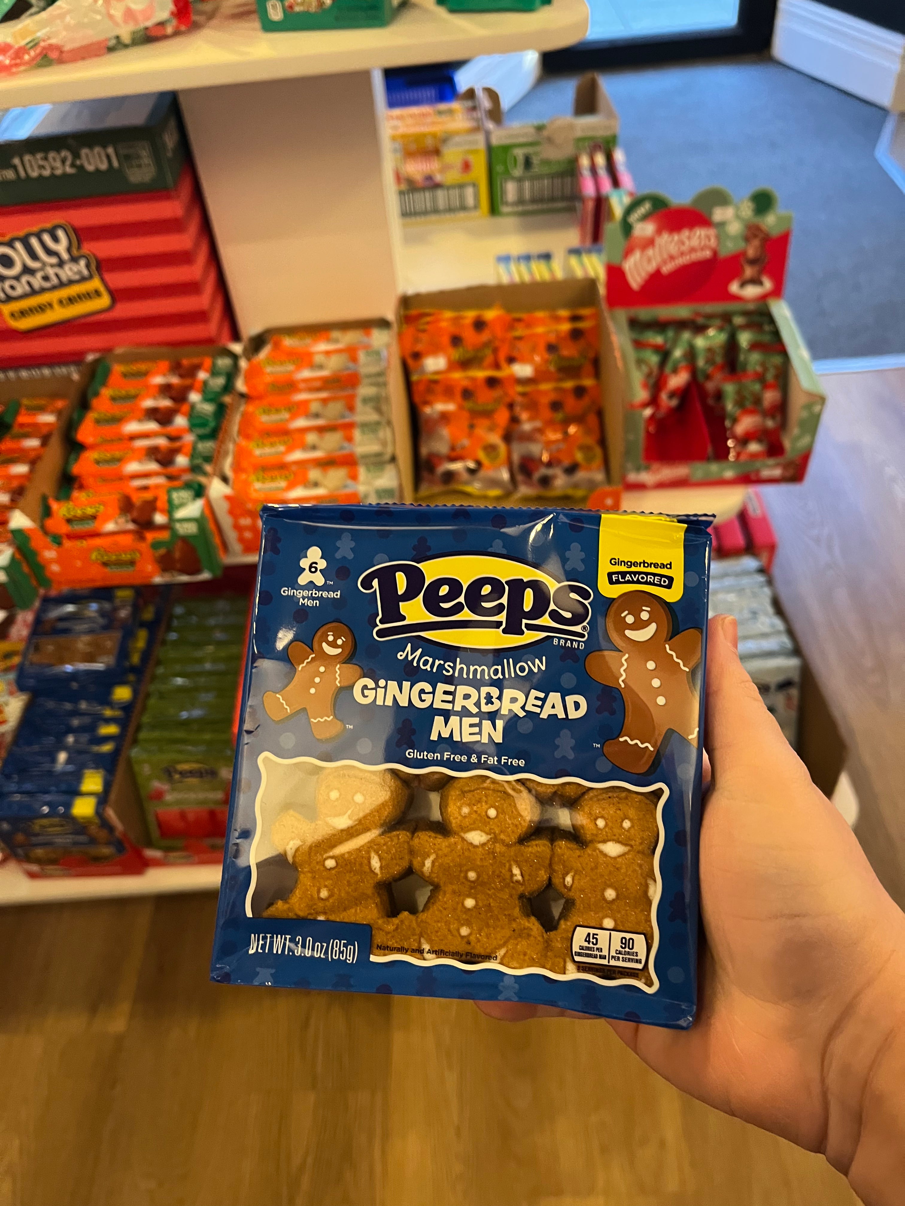 Peeps Marshmallow Gingerbread Men