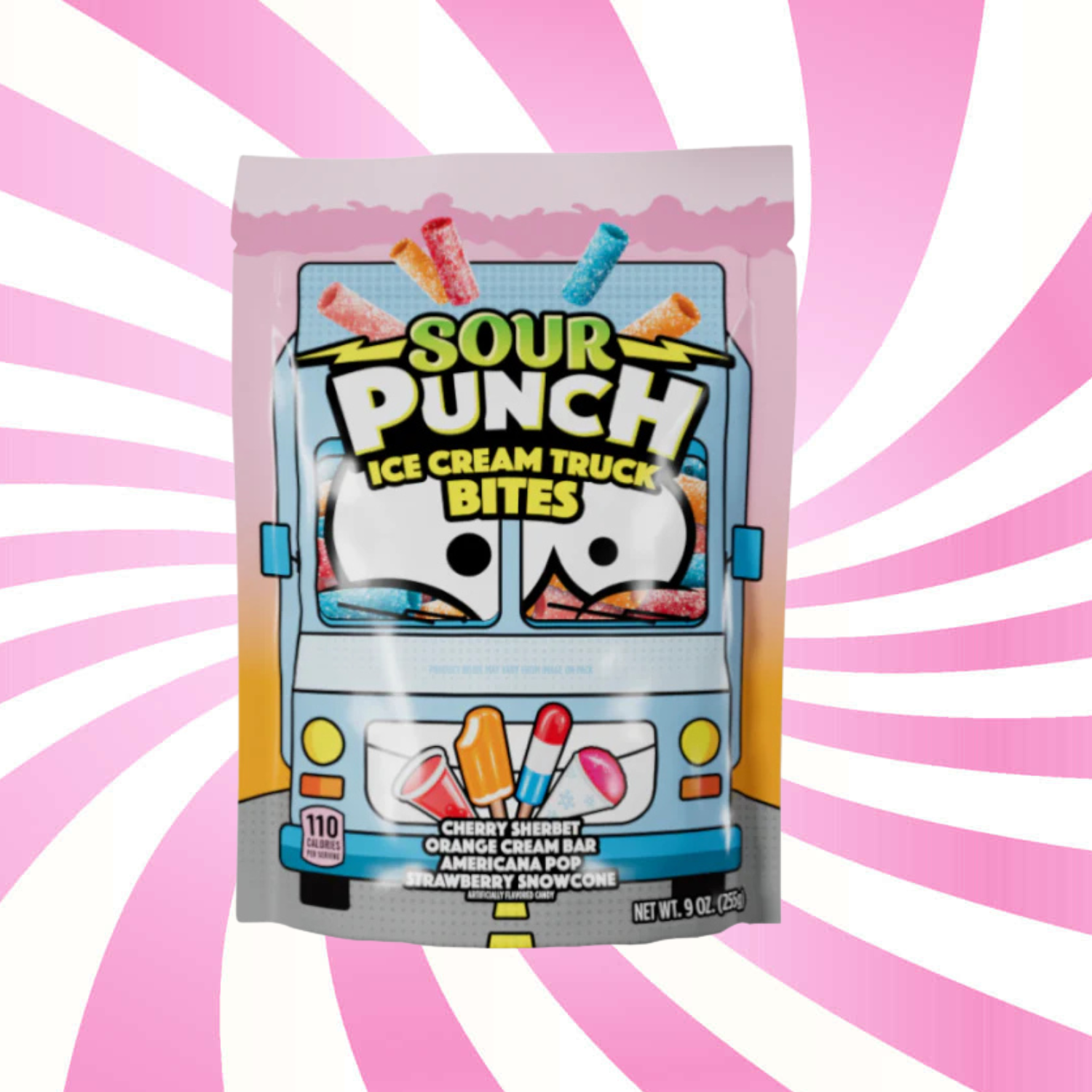 Sour Punch Ice Cream Truck Bites 255g