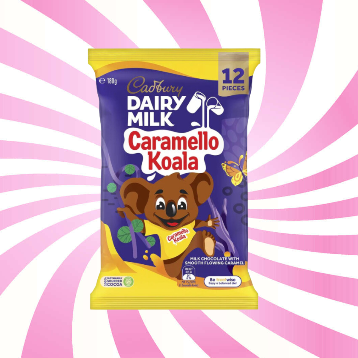 Cadbury Caramello Koala 12pack - Australia